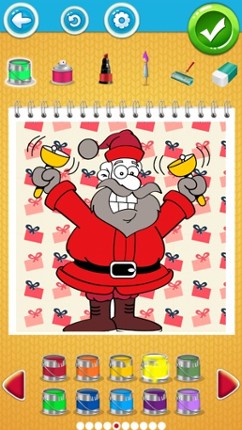 Christmas Coloring Pages Book screenshot
