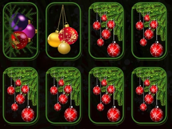 Christmas Ornaments Memory Game Cover