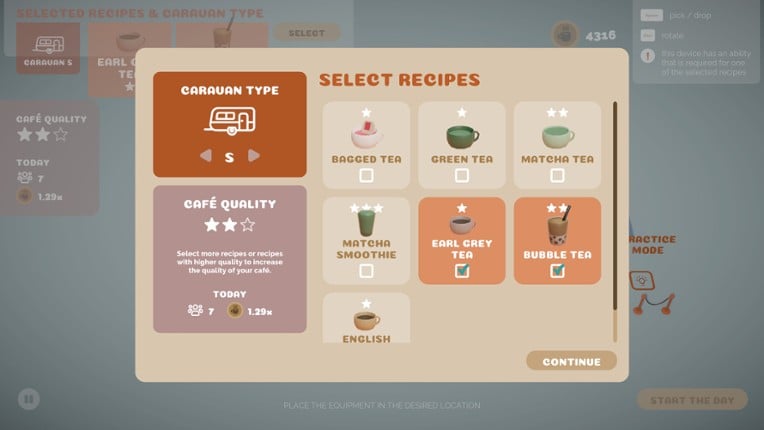 Coffee Caravan screenshot