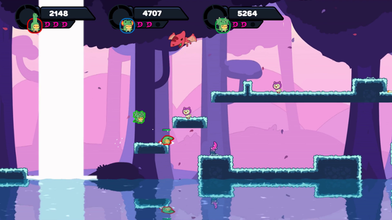 Dino-Ducks Dash screenshot