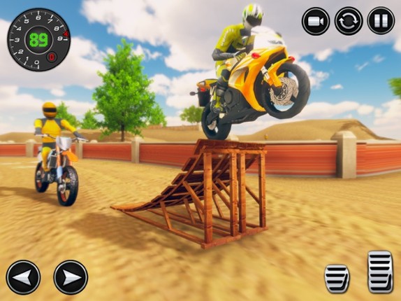Dirt Bike Rider Stunt Games 3D screenshot