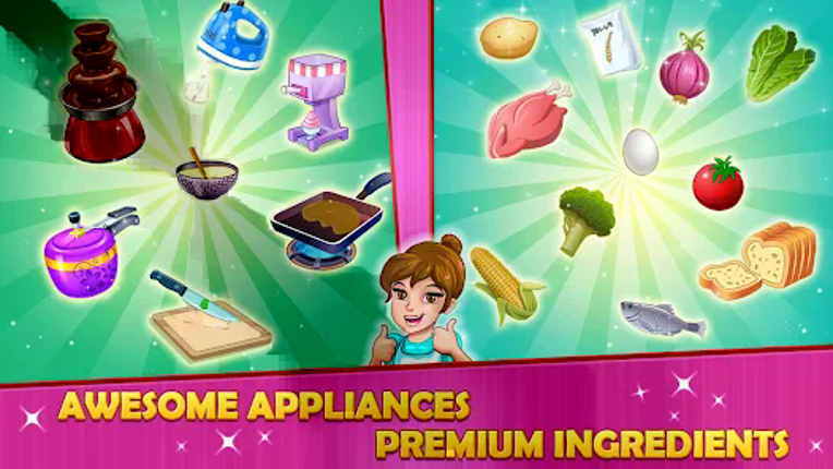 Kitchen story: Food Fever Game screenshot