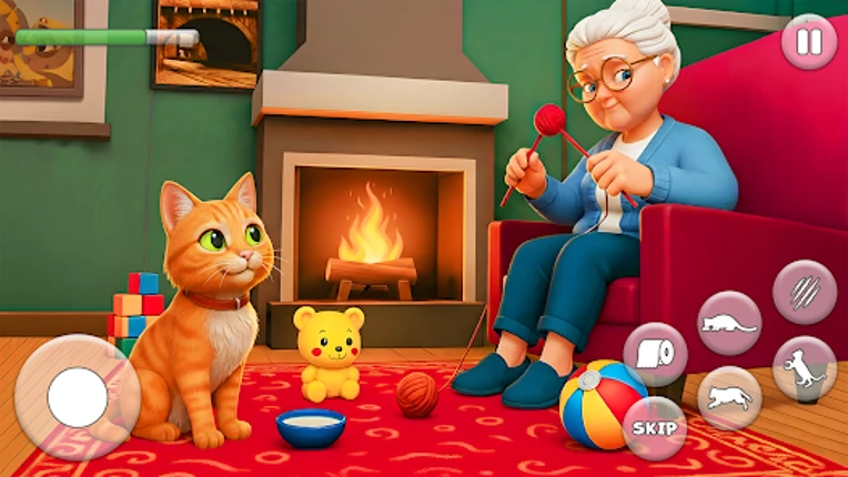 Cat Game: Granny Pet simulator Image
