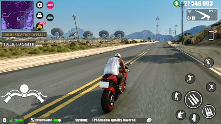 Vegas Crime Grand Gangster Sim screenshot