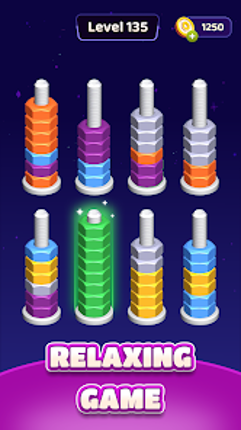 Nut Sort Blast: Color Puzzle Image