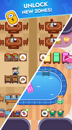 Royal Hotel: idle game screenshot