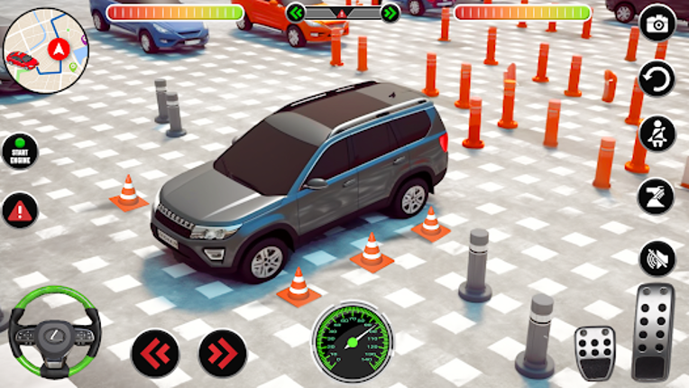 Classic car parking car games Image