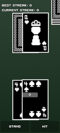 8-Bit Blackjack screenshot
