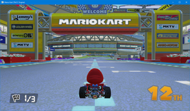 Mario Kart DX12 screenshot