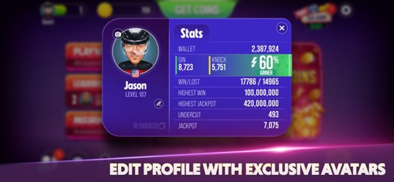 Gin Rummy Extra - Card Game screenshot