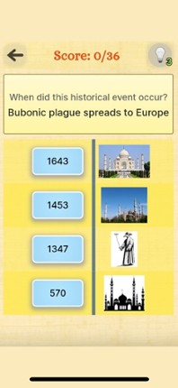 History Game screenshot