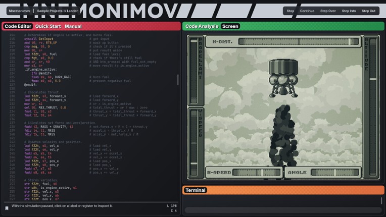 Mnemonimov screenshot