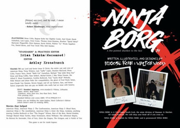 NINJA BORG Core Rules Image