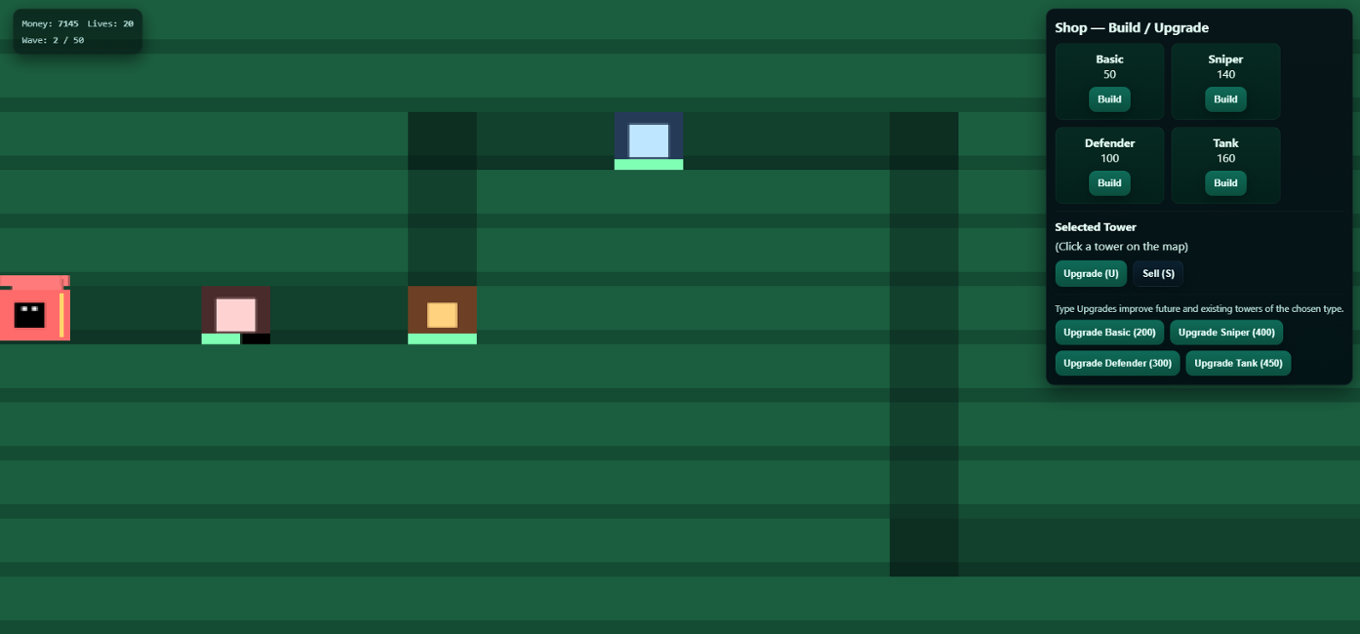 Games like Pixel Tower Defense