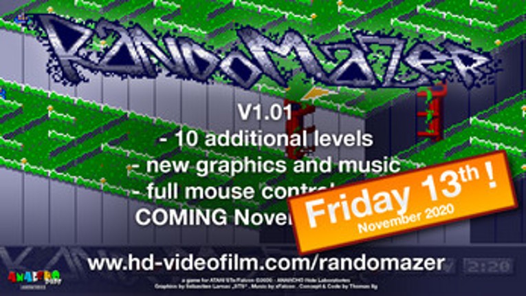 RandoMaZer - ATARI ST/STe/Falcon (2020) screenshot
