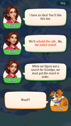 Secrets of Paradise: Merge screenshot