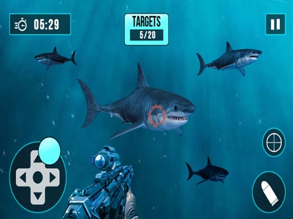 Shark Hunter Scuba Diving 3D screenshot