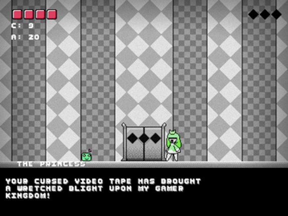 Slime Gal in Retro World Image