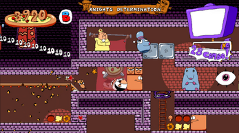 SPEEDRUNNER TOWER - A Pizza Tower Map (AFOM) screenshot