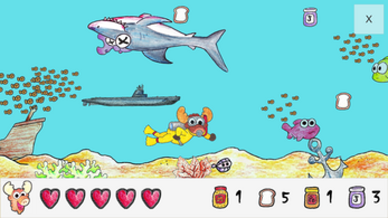 The Moose's Ocean Outing--The Video Game Image