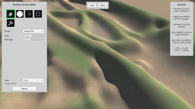 Unity Runtime Terrain Editor Image