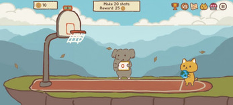 Animal Basketball screenshot