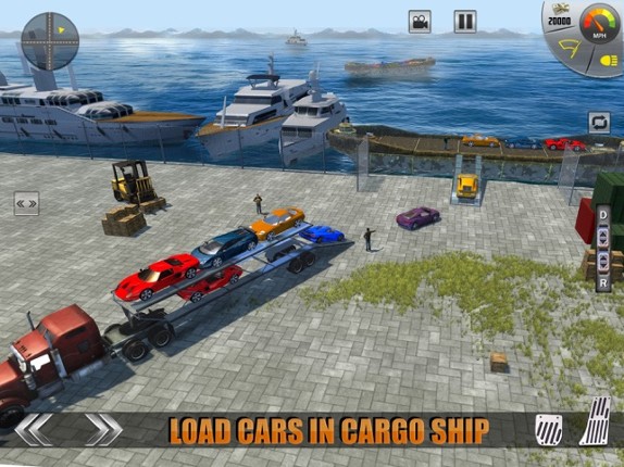 Car Transport Truck USA 2017 - Cargo Transporter Image