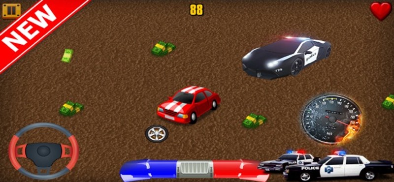 Cartoon Car Chase Challenge screenshot