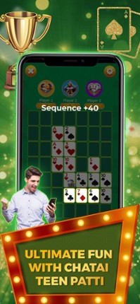 Chatai Teen Patti - Card Match screenshot