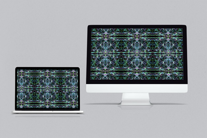 Games like Colorful Abstract Fractal 4K Wallpaper ~ Liquid Light Series #9