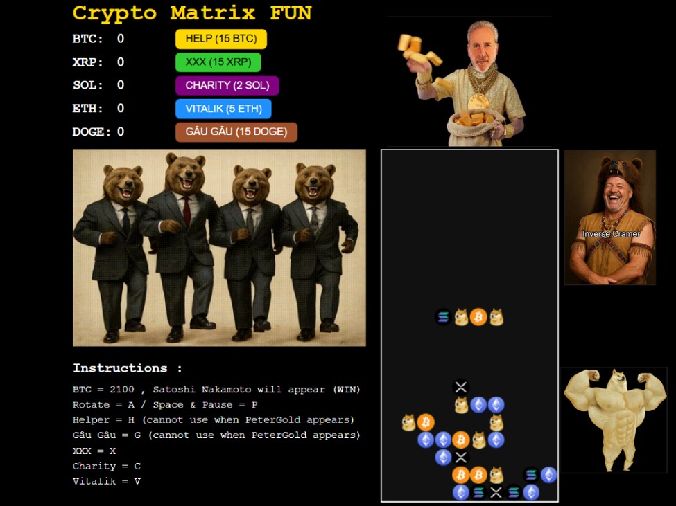 Games like Crypto Matrix