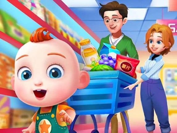 Cute Family Shopping Game Cover