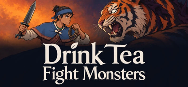Drink Tea Fight Monsters Image