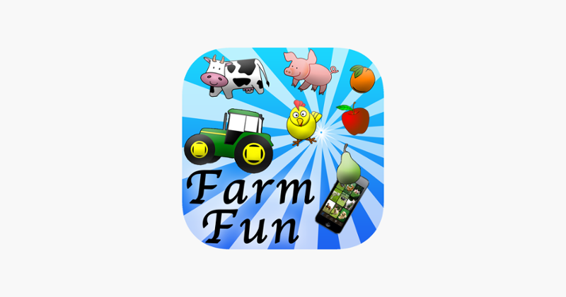 Farm Fun Preschool Flash Cards Game Cover