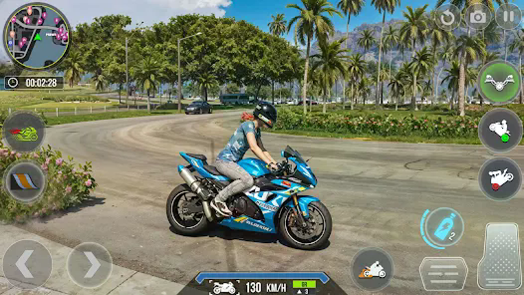 Real Bike Driving Racing Games screenshot