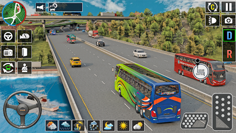 US Bus Simulator Driving Game screenshot