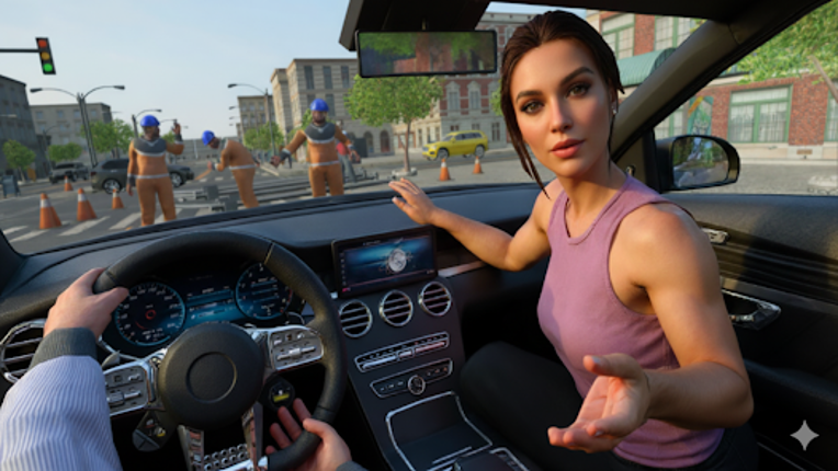 Car Simulator C63 screenshot