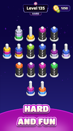 Nut Sort Blast: Color Puzzle screenshot