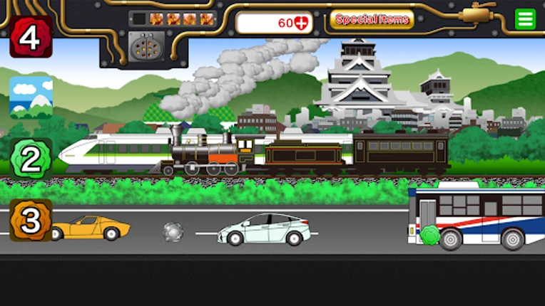 Steam locomotive choo-choo Image