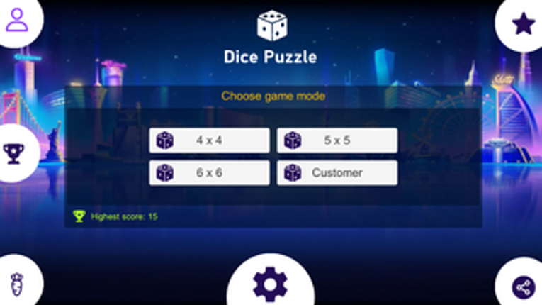 Dice Puzzle screenshot