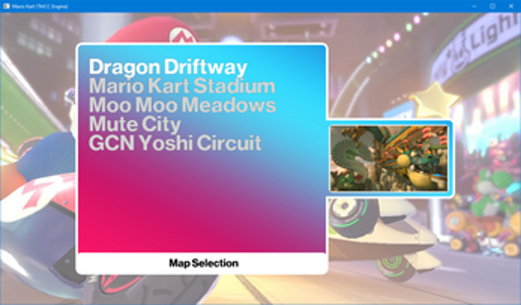 Mario Kart DX12 screenshot