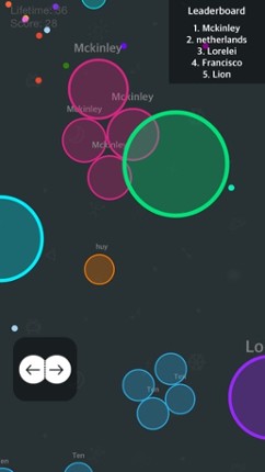 Hungry Dot: Super Balls Dash screenshot