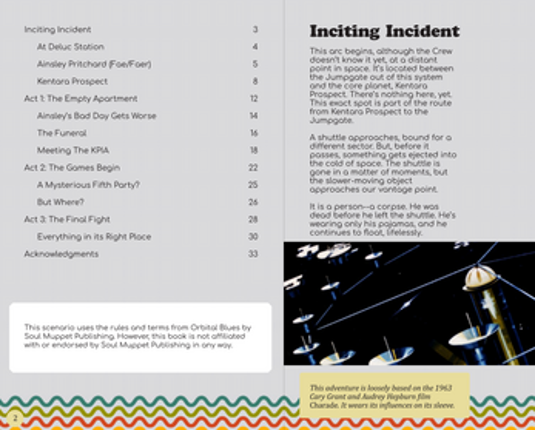 Jumpgate Charade: An Orbital Blues Adventure Image