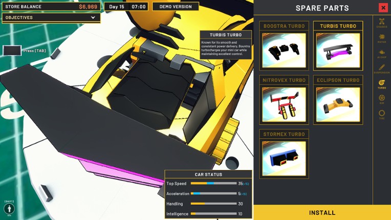 Mini Racer Car Shop Simulator screenshot