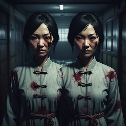 Murdered Twins Image