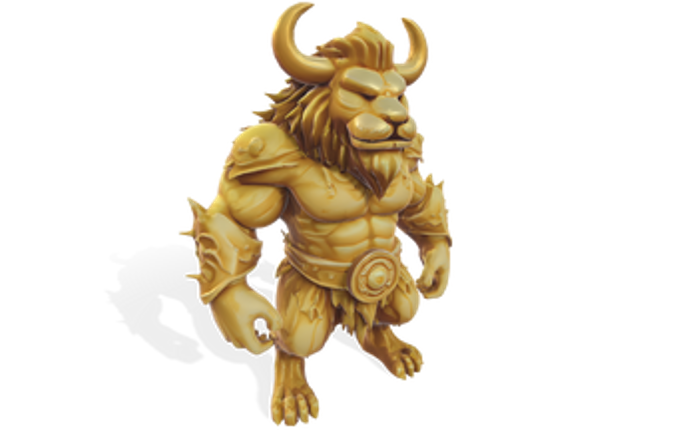 Mythic Shapeshifter Heroes Collection 3D Model screenshot