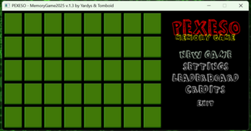 Pexeso - memory game Image