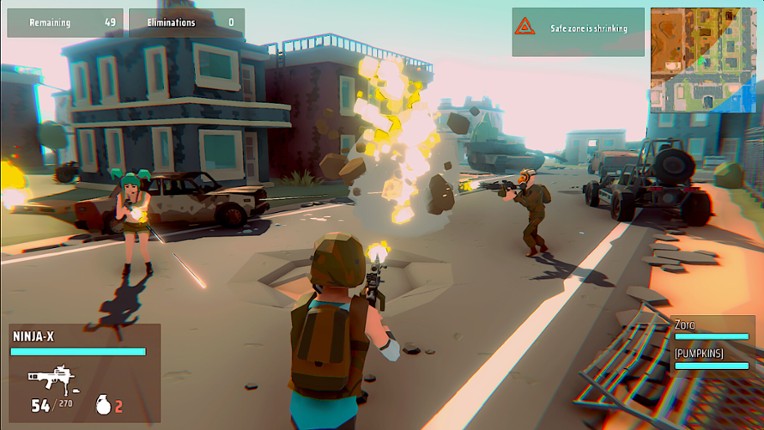 Polygon Bit Battle Royale screenshot