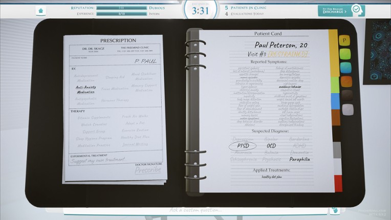 Psycho Simulator screenshot