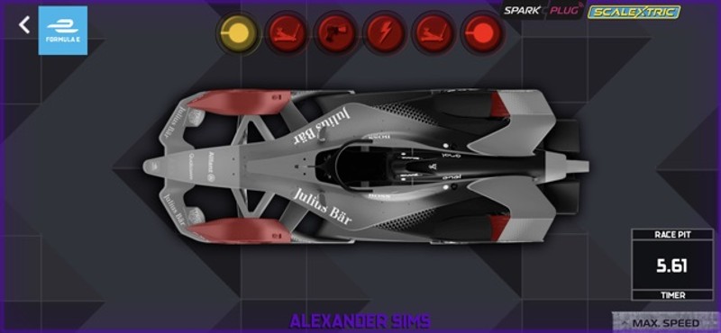 Scalextric SparkPlug Formula E screenshot